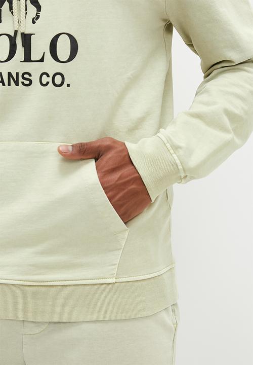 POLO - Mens pjc hooded sweat top - neutral 