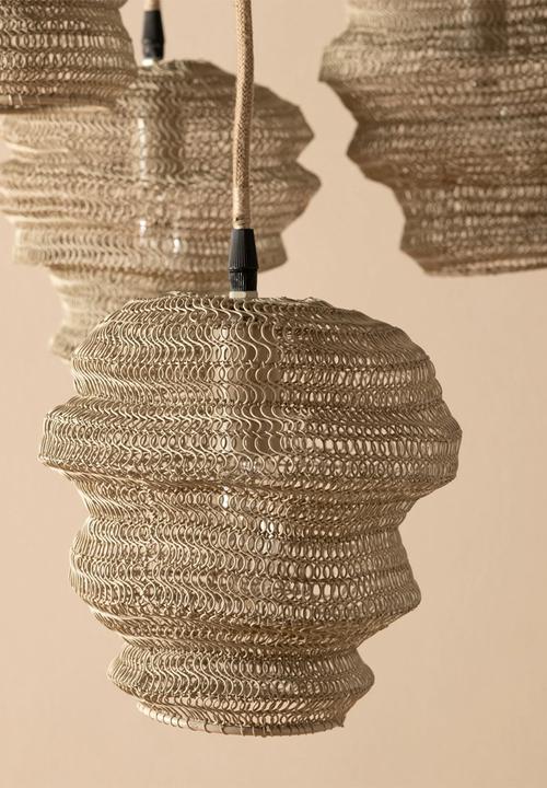 Hertex Haus - Rookery Pendant - Sandpaper
