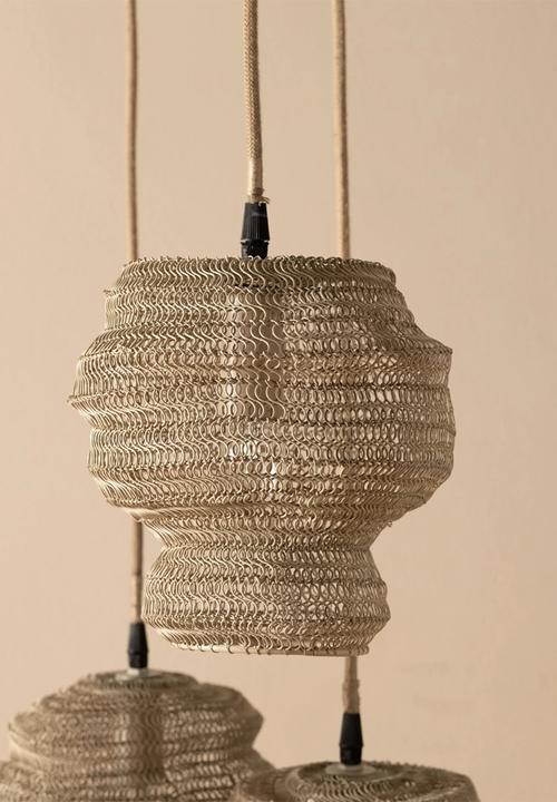 Hertex Haus - Rookery Pendant - Sandpaper