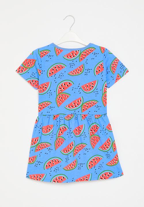 Pop Candy - Printed dress - blue