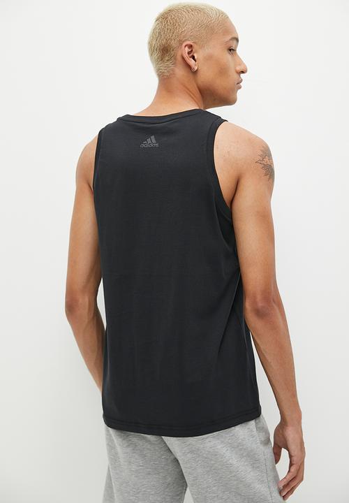 adidas Performance - M fi camo tank - black