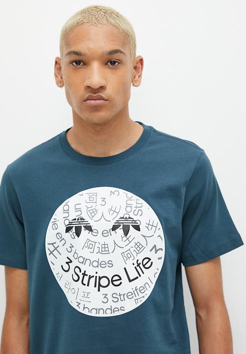 adidas Originals - Trefoil face te m - blue 