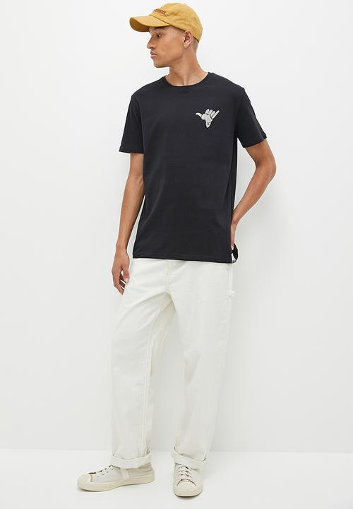 Holmes Bro's - Aloha africa tee - black