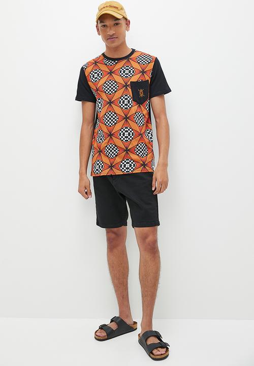 Holmes Bro's - Shwe shwe all over tee - black