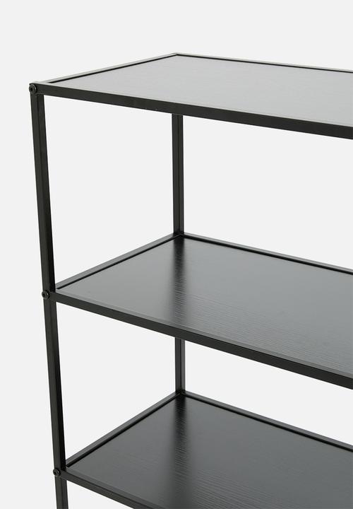H&S - Asher wall rack - black