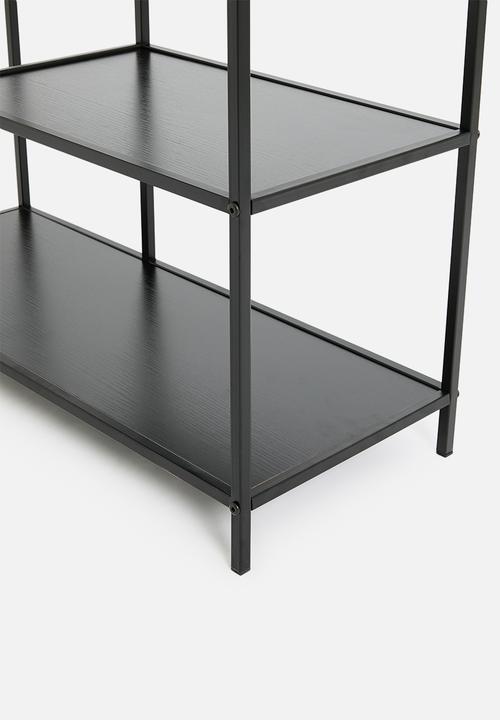 H&S - Asher wall rack - black