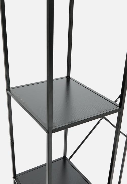 H&S - Mila clothing rail - black