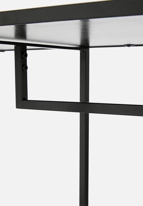 H&S - Mila clothing rail - black