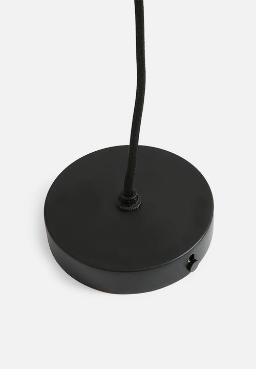 Hertex Haus - Lampara Mesh Pendant - Black