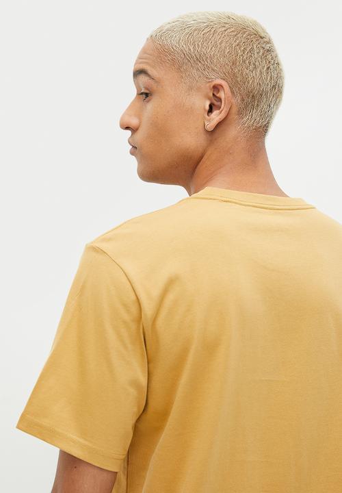Converse - Converse go-to star chevron logo standard fit T-shirt - tan 