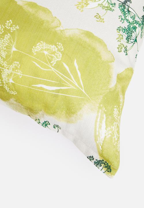 Grey Gardens - Acid Spray Cushion Cover - Yellow