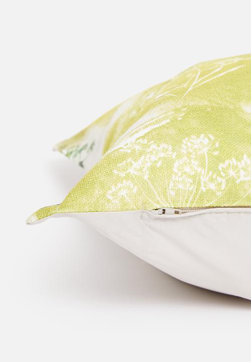 Grey Gardens - Acid Spray Cushion Cover - Yellow