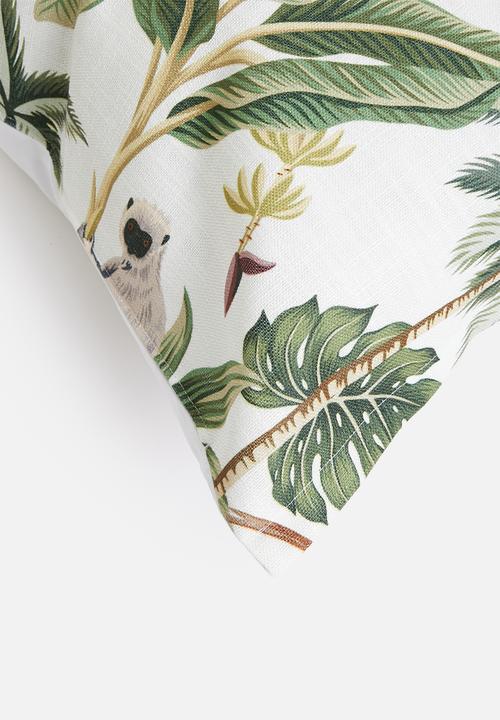 Grey Gardens - Sloth Ivory Cushion Cover - Multi