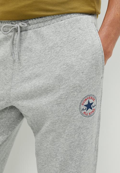 Converse - Converse Go-To All Star Patch Standard Fit Sweatpant - Vintage Grey Heather