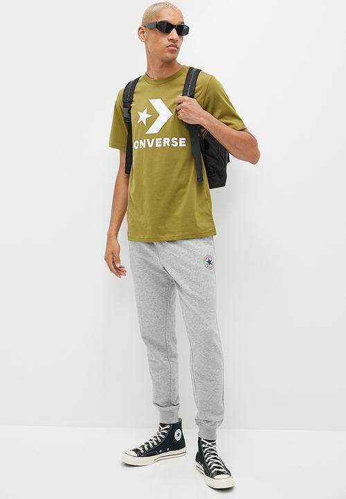 Converse - Standard fit center front large logo star chevron tee - cosmic turtle