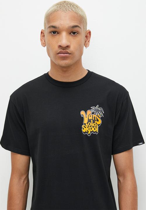 Vans - Paradise vans palm short sleeve  tee - black