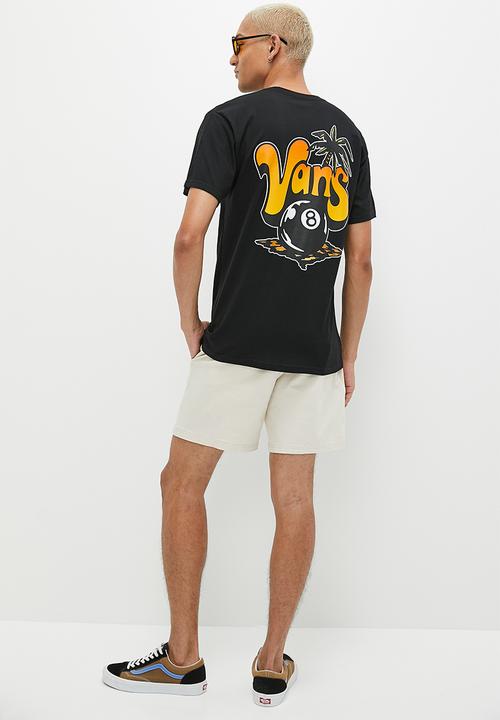 Vans - Paradise vans palm short sleeve  tee - black