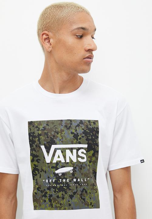 Vans - Mn classic print box - white 