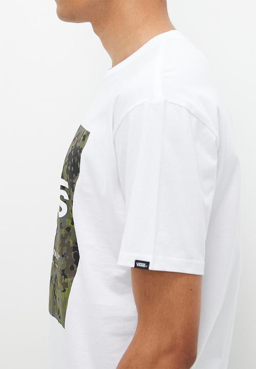 Vans - Mn classic print box - white 