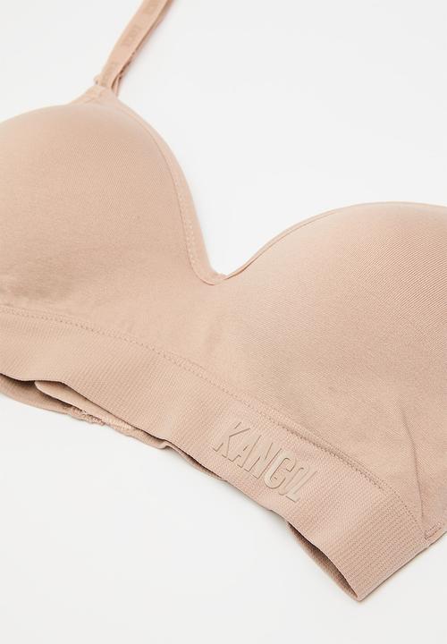 KANGOL - Single seamless tshirt bra - mocha