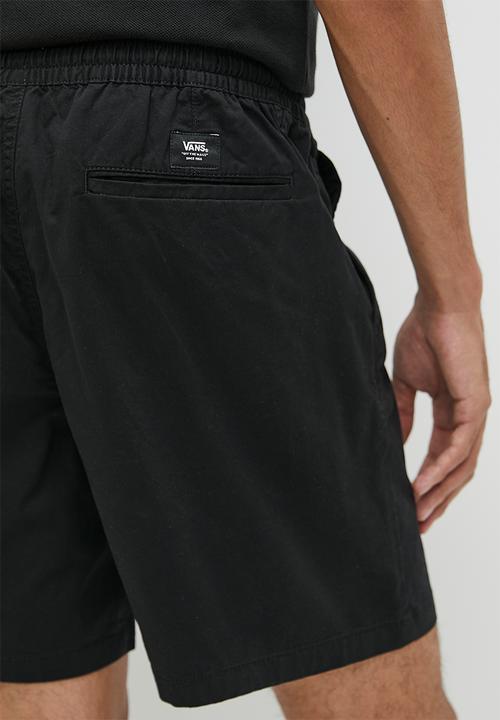 Vans - Mn range relaxed elastic short - black