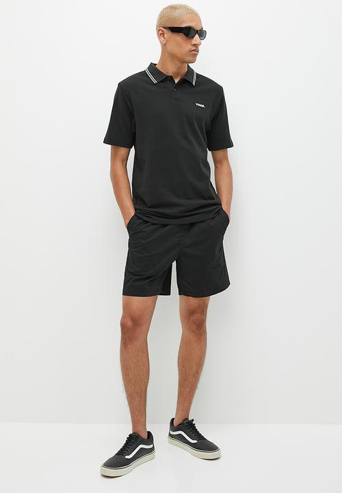Vans - Mn range relaxed elastic short - black