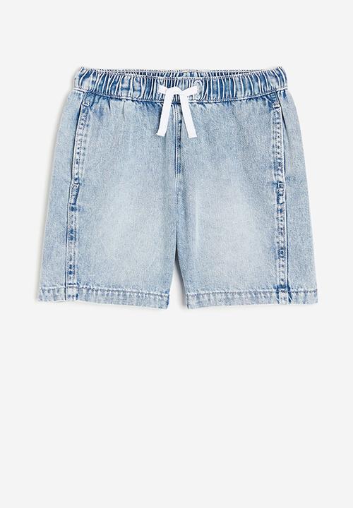 H&M - Pull-on shorts - light denim blue