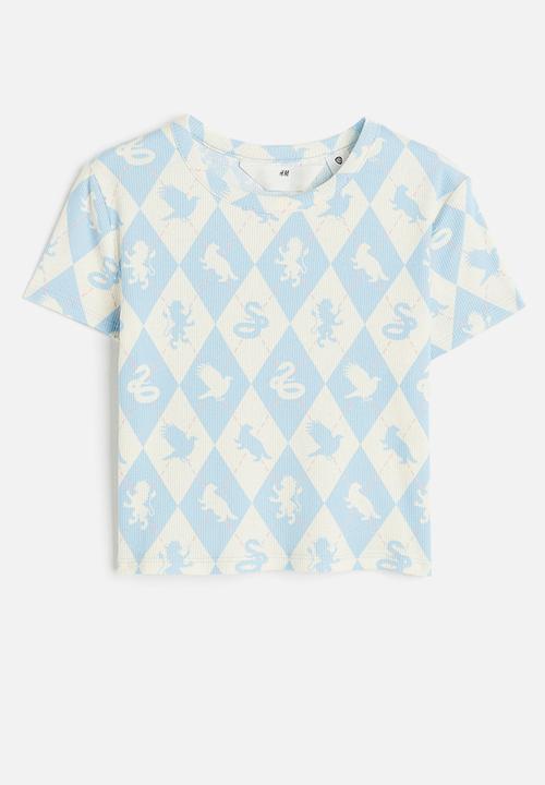 H&M - Printed t-shirt - light blue harry potter