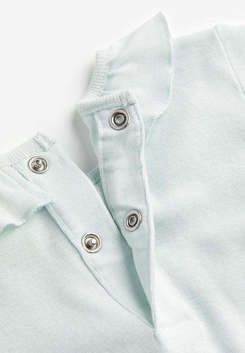 H&M - 2 Piece cotton set - mint green striped
