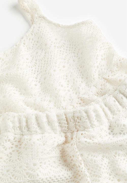 H&M - 2-Piece lace set - white