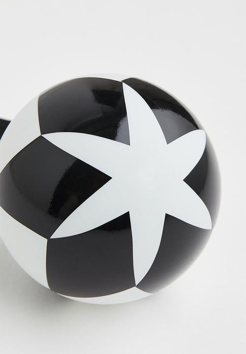 H&M - Chequered christmas decoration - white checked 