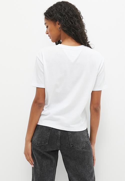 Tommy Hilfiger - Tjw cls badge tee - white
