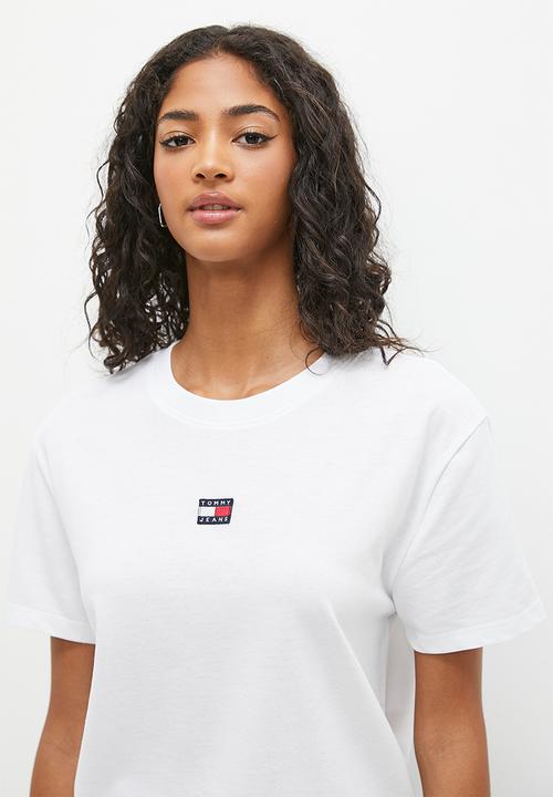 Tommy Hilfiger - Tjw cls badge tee - white