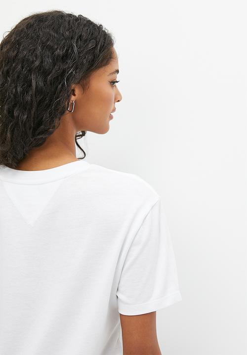 Tommy Hilfiger - Tjw cls badge tee - white
