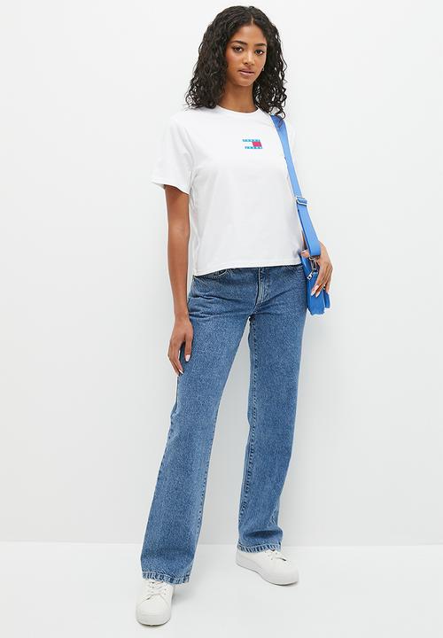 Tommy Hilfiger - Tjw cls pop badge tee - white