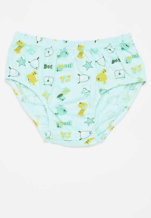 Pop Candy - Printed 5 pack briefs - tiger