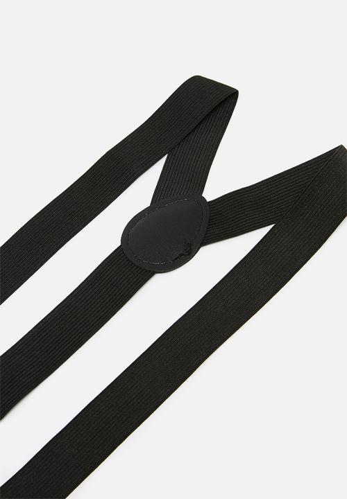 Pop Candy - Suspenders - black