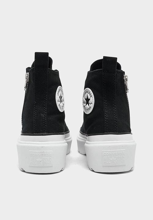 Converse - Chuck taylor all star lugged lift hi - black/black/white