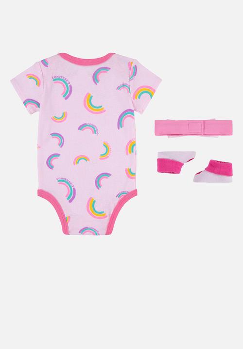 Converse - Converse rainbows 3-piece box set - pink foam
