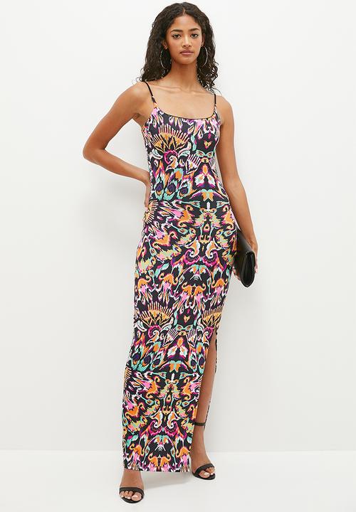 SISSY BOY - Printed Maxi With Shock Chord Straps - Multi