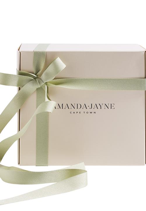 Amanda Jayne - Gold tin candle festive gift set