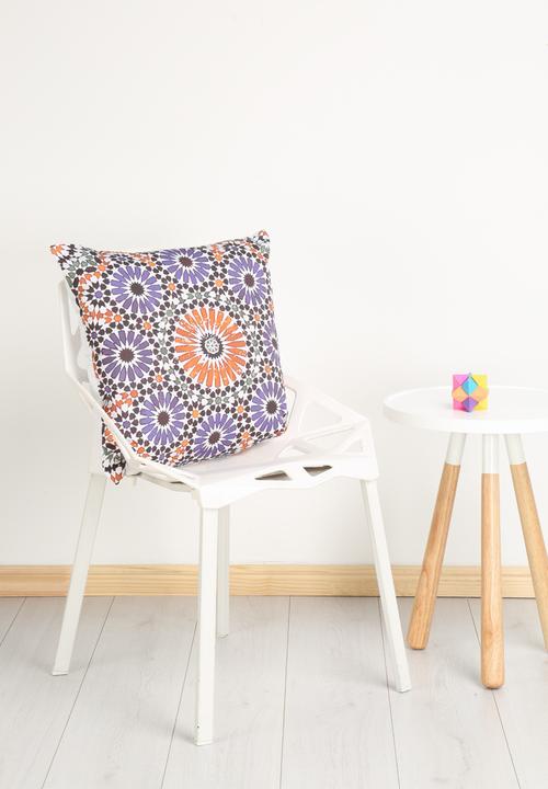Sixth Floor - Moroccan tile printed cushion