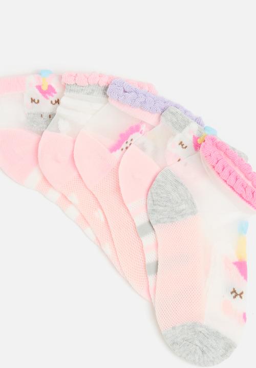 Pop Candy - 5 Pack ankle socks - multi