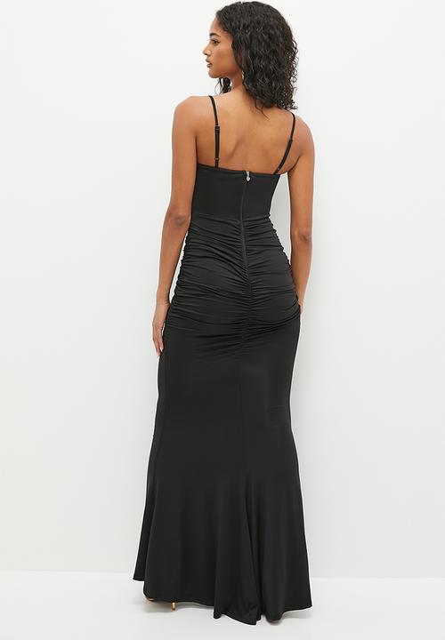 SISSY BOY - Making It Happen : Cowl Knit Maxi  - Black