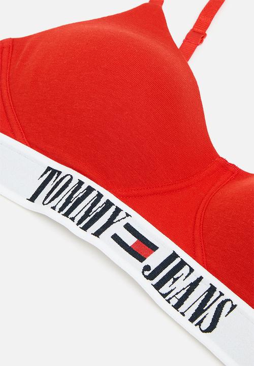 Tommy Hilfiger - Bralette lift - deep crimson