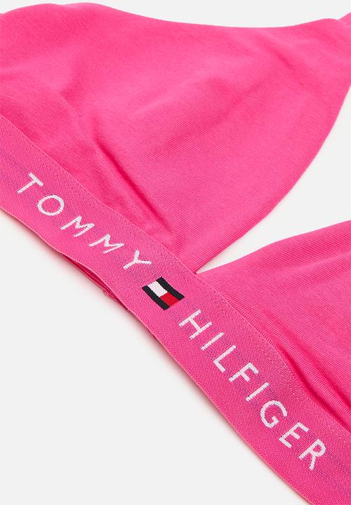 Tommy Hilfiger - THU Unlined triangle bra - hot magenta