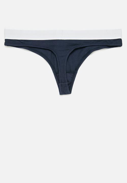 Tommy Hilfiger - TH thong - twilight navy