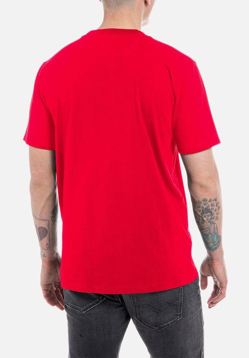Replay - Basic jersey 30/1 - poppy red
