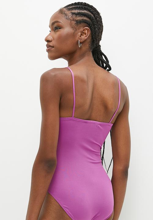 Superbalist - Cami bodysuit - purple