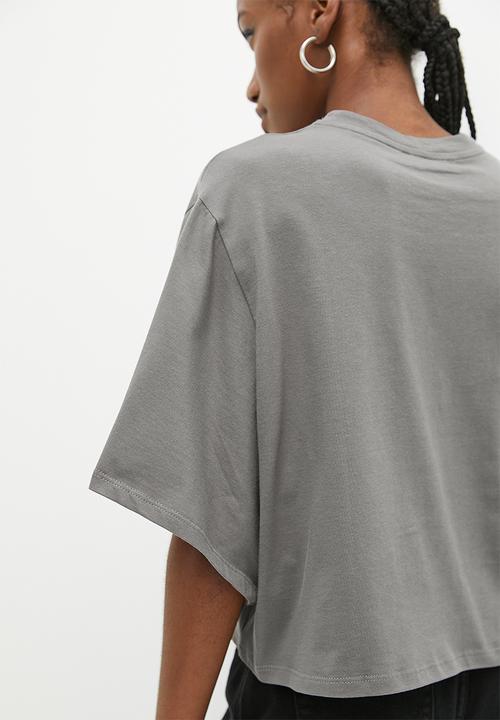 Superbalist - Boxy kimono top - charcoal